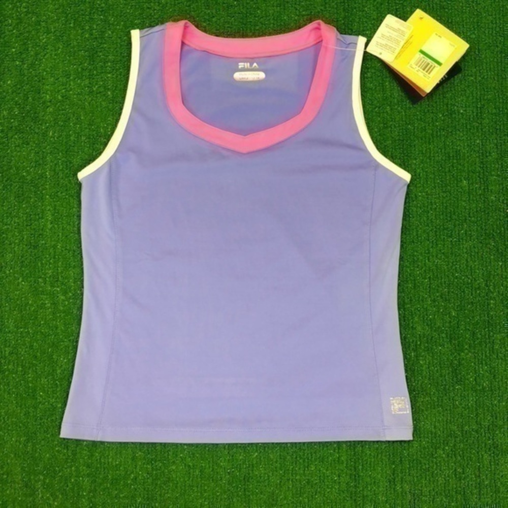 NWT Fila Jr Diva sleeveless tank with bling logo